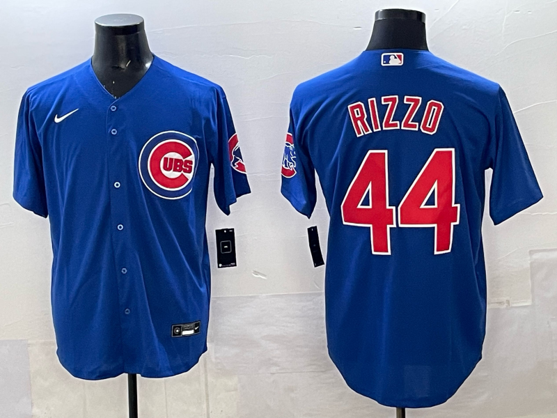 Men Chicago Cubs #44 Rizzo blue Nike MLB 2025 jersey 007